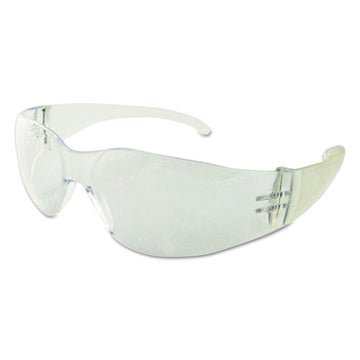 Boardwalk® Safety Glasses, Clear Frame-clear Lens, Polycarbonate, Dozen freeshipping - TVN Wholesale